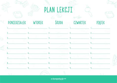 plan lekcji zsm.